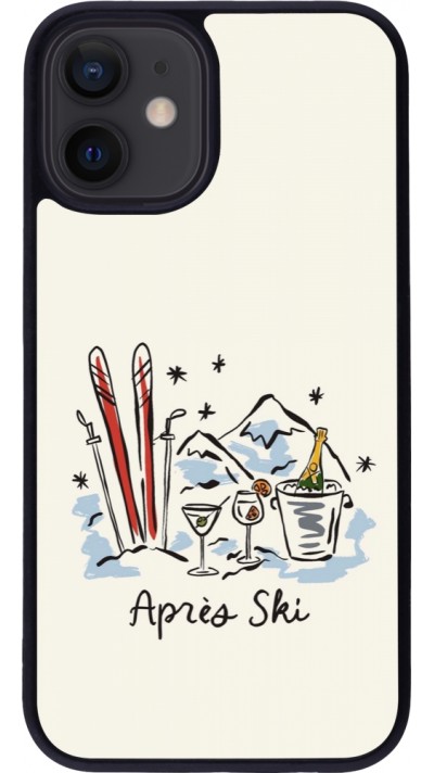 iPhone 12 mini Case Hülle - Silikon schwarz After the sky 2026