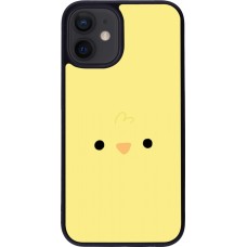 iPhone 12 mini Case Hülle - Silikon schwarz Easter 2026 Little chicken