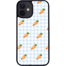 iPhone 12 mini Case Hülle - Silikon schwarz Easter 2026 Pattern carrots