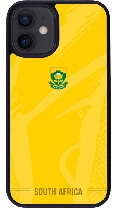 iPhone 12 mini Case Hülle - Silikon schwarz Südafrika 2026 personalisierbares Fussballtrikot