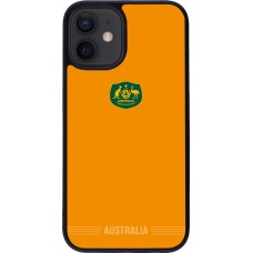 iPhone 12 mini Case Hülle - Silikon schwarz Australien 2026 personalisierbares Fussballtrikot