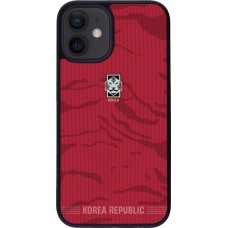 iPhone 12 mini Case Hülle - Silikon schwarz Südkorea 2026 personalisierbares Fussballtrikot