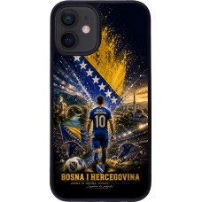 iPhone 12 mini Case Hülle - Silikon schwarz Fussball Bosnien und Herzegowina splash 2026