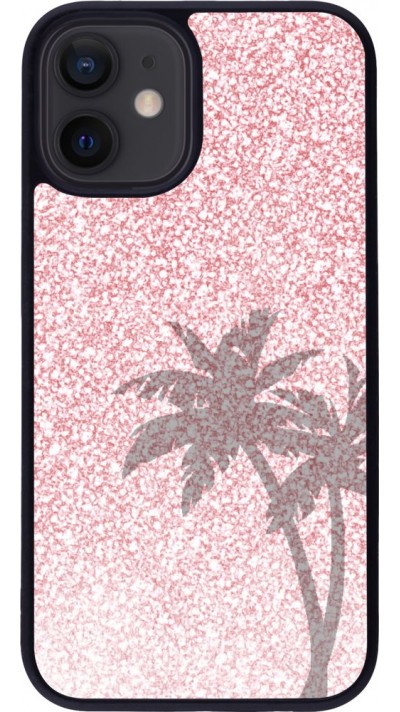 Coque iPhone 12 mini - Silicone rigide noir Summer 2021 01