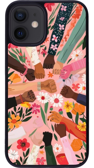 iPhone 12 mini Case Hülle - Silikon schwarz Womens day 2026 8