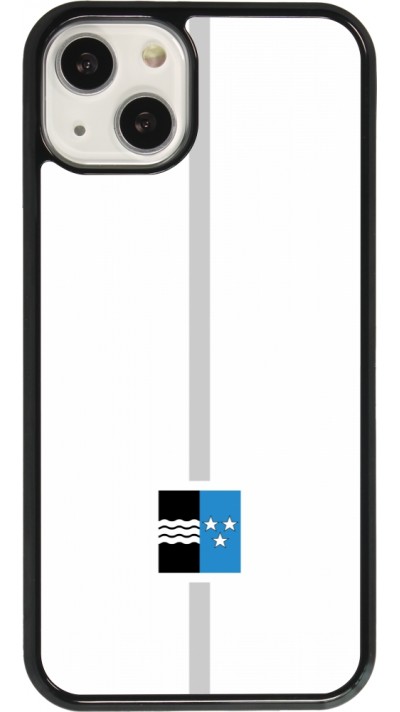 Coque iPhone 13 - Canton AG blanc