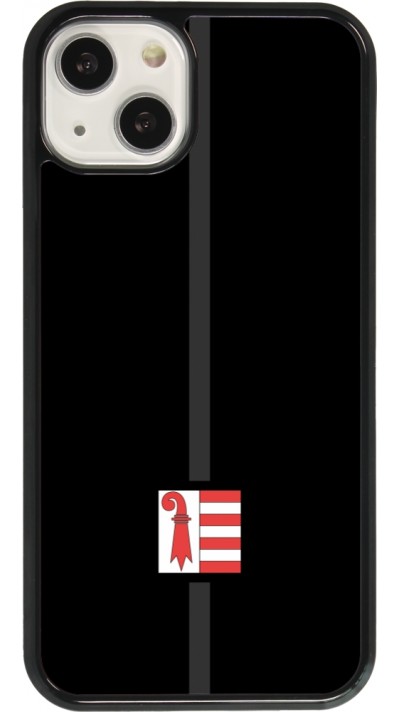 Coque iPhone 13 - Canton JU noir