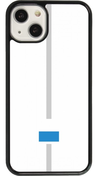 Coque iPhone 13 - Canton LU blanc
