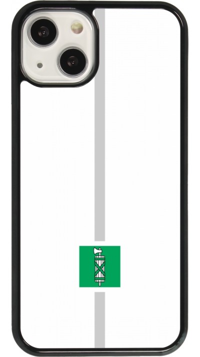 Coque iPhone 13 - Canton SG blanc
