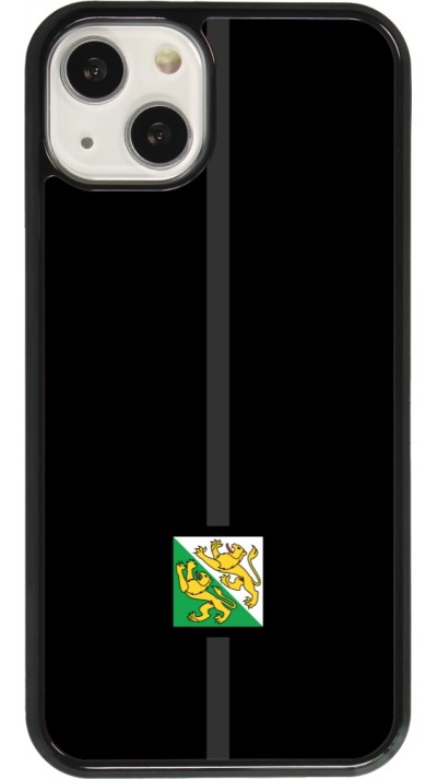 Coque iPhone 13 - Canton TG noir