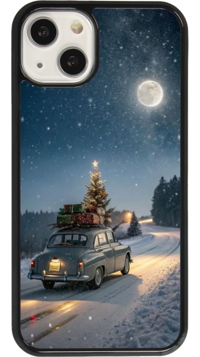 iPhone 13 Case Hülle - Christmas 25 Car with Tree Xmas