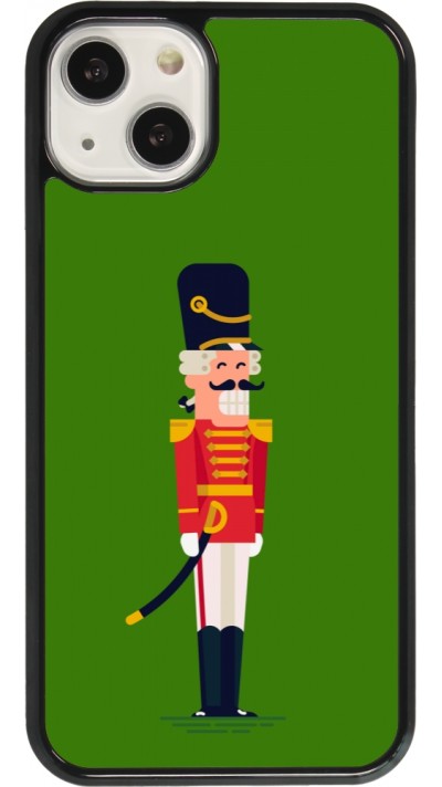 iPhone 13 Case Hülle - Christmas 25 Nutcracker Green