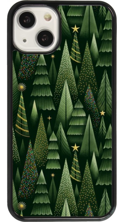 iPhone 13 Case Hülle - Christmas 25 Pattern Xmas Tree