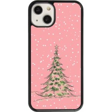 iPhone 13 Case Hülle - Christmas 25 Pink Tree