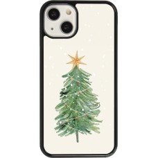 iPhone 13 Case Hülle - Christmas 25 Sketch Tree
