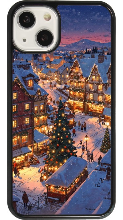 iPhone 13 Case Hülle - Christmas 25 Xmas Village