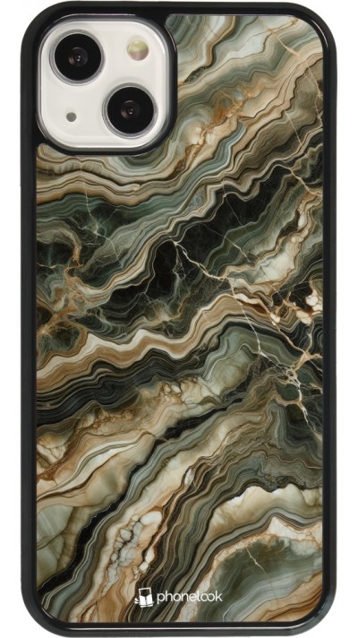 iPhone 13 Case Hülle - Oliv Marmor