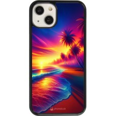 iPhone 13 Case Hülle - Strand Sonnenuntergang auffällig