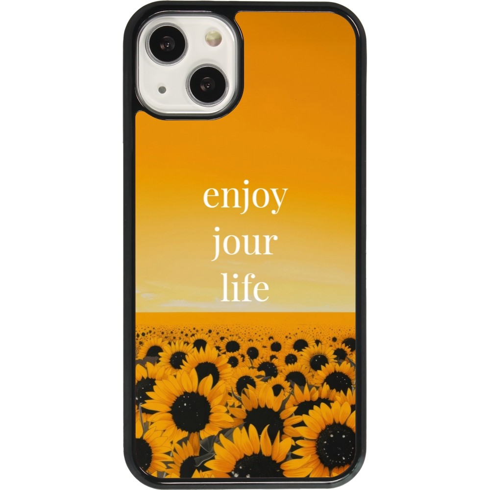iPhone 13 Case Hülle - Summer 2025 Enjoy your life