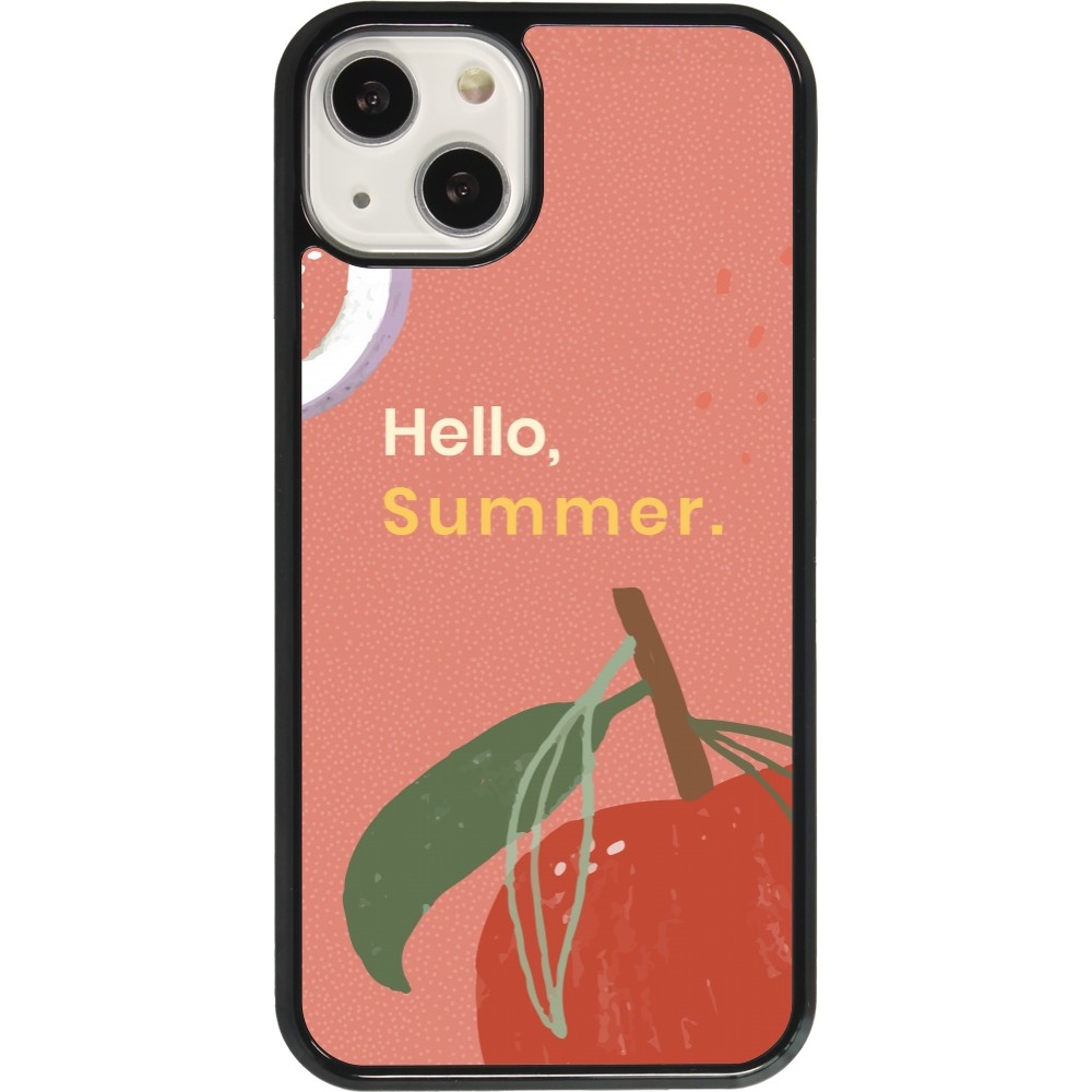 iPhone 13 Case Hülle - Summer 2025 Hello summer