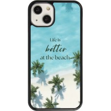 iPhone 13 Case Hülle - Summer 2025 Life is better at the beach