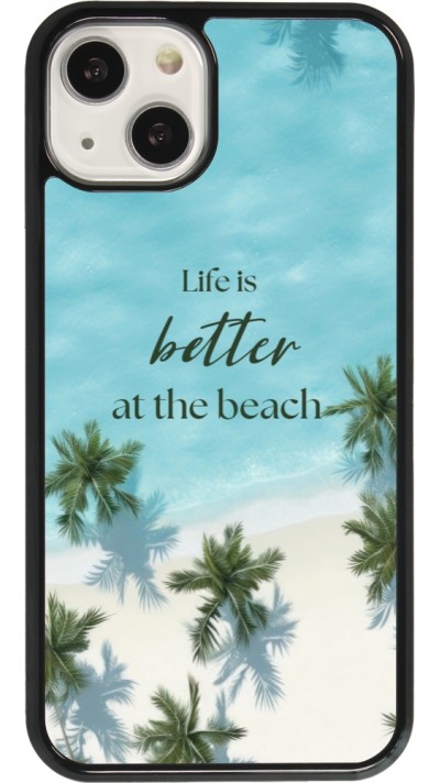 iPhone 13 Case Hülle - Summer 2025 Life is better at the beach