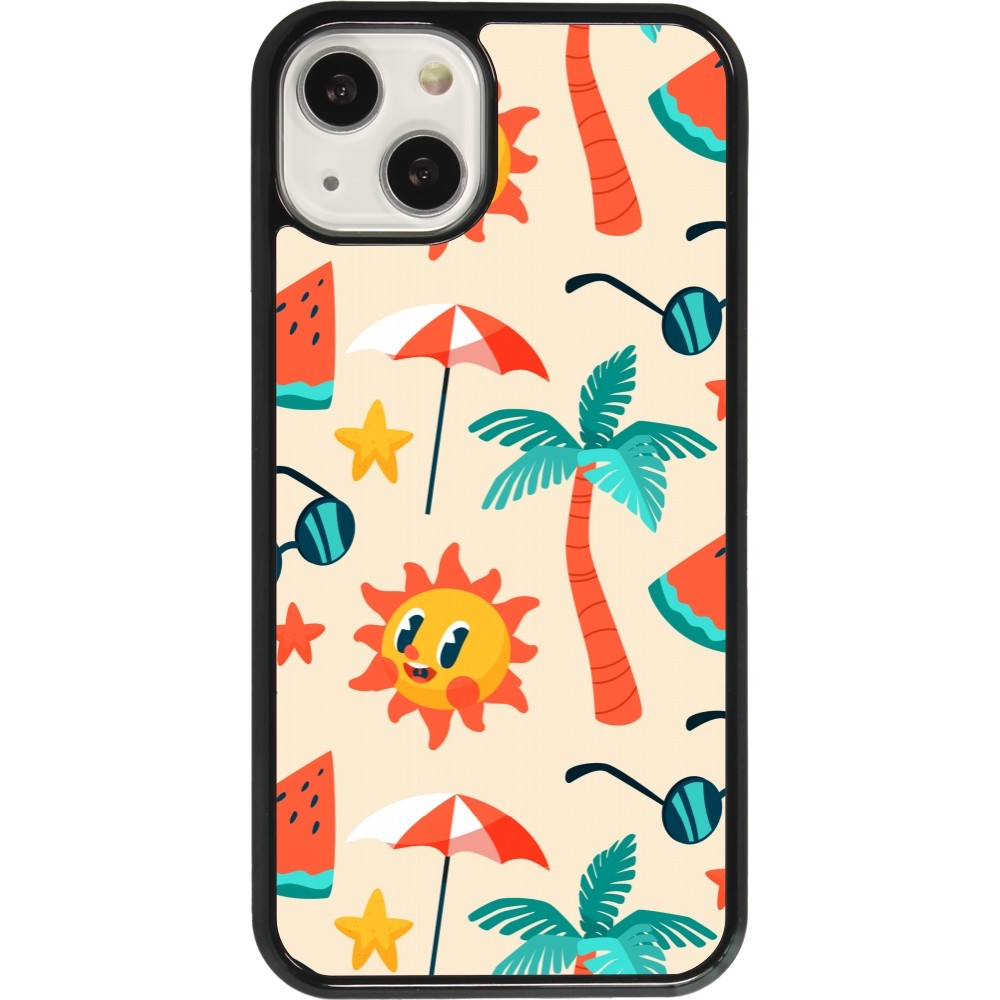 iPhone 13 Case Hülle - Summer 2025 Pattern soleil