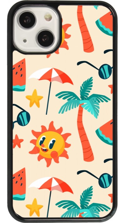 iPhone 13 Case Hülle - Summer 2025 Pattern soleil