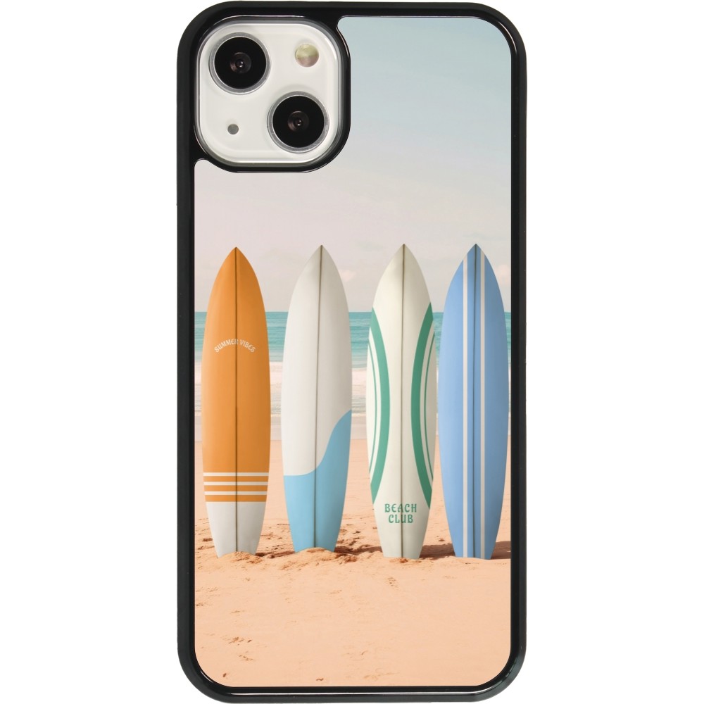 iPhone 13 Case Hülle - Summer surfboard 2025
