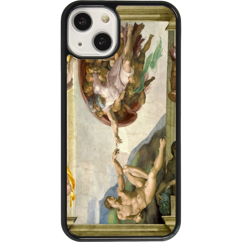 iPhone 13 Case Hülle - Kunstbild - Die Erschaffung Adams - Michelangelo
