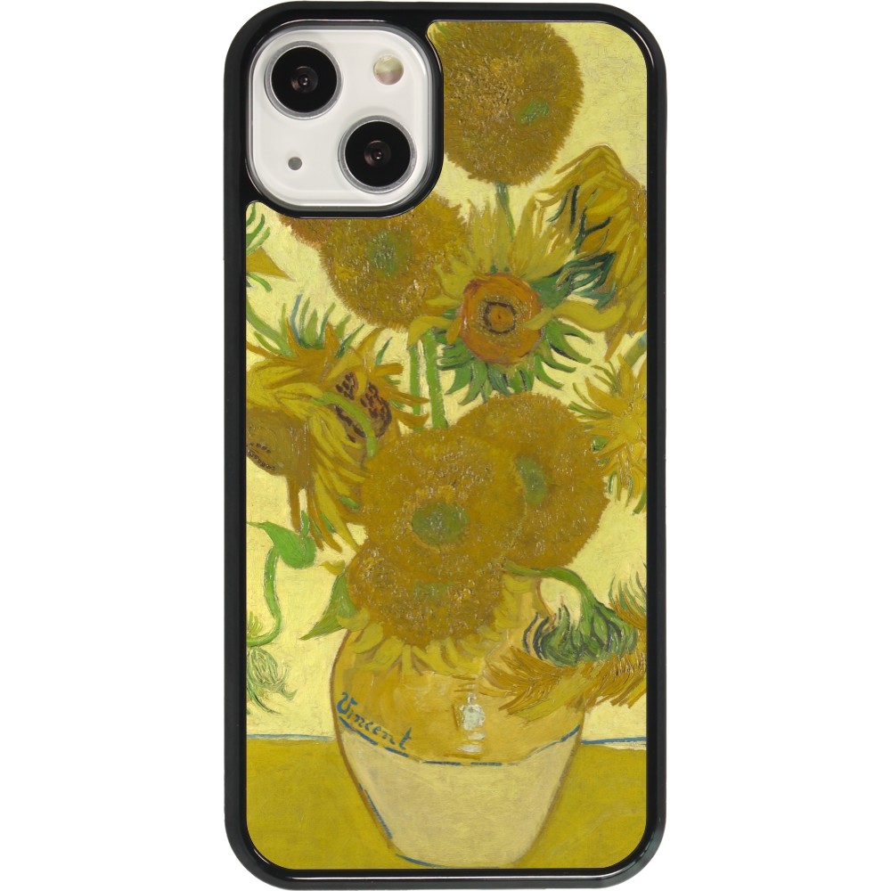 iPhone 13 Case Hülle - Kunstbild - Sonnenblumen  - Van Gogh