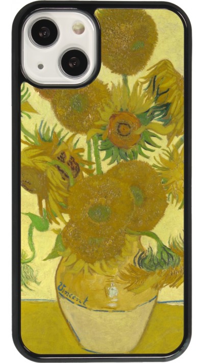 iPhone 13 Case Hülle - Kunstbild - Sonnenblumen  - Van Gogh