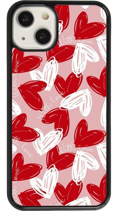 iPhone 13 Case Hülle - Valentine 2024 with love heart