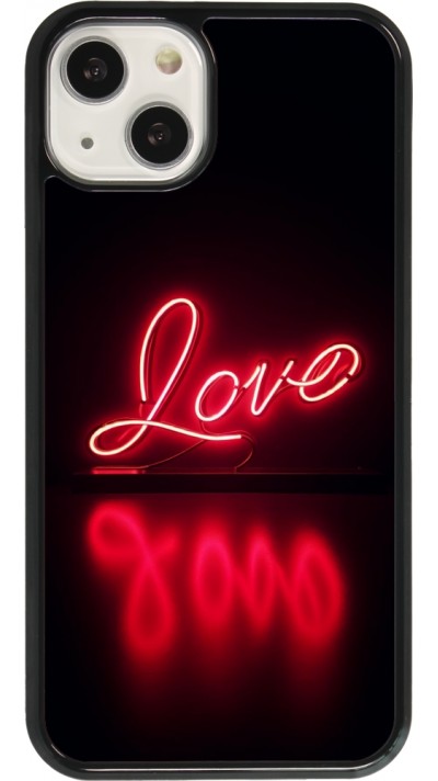 iPhone 13 Case Hülle - Valentine 2025 Neon Liebe