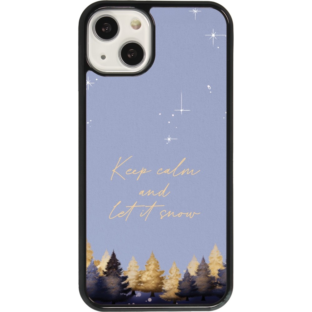 iPhone 13 Case Hülle - Winter 25 Winter illustration of trees