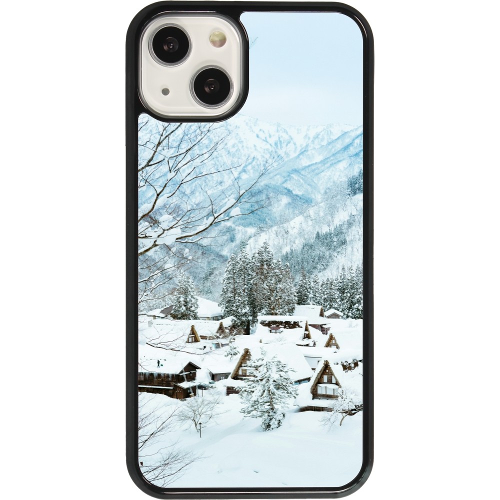 iPhone 13 Case Hülle - Winter 25 Winter snowy landscape