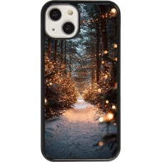 iPhone 13 Case Hülle - Winter 25 Winter snowy road