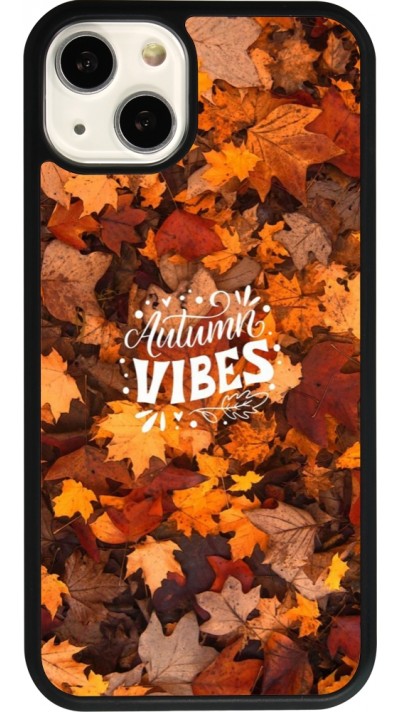 iPhone 13 Case Hülle - Silikon schwarz Autumn 25 Autumn vibes