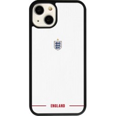 iPhone 13 Case Hülle - Silikon schwarz England 2026 personalisierbares Fussballtrikot