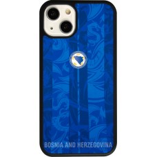 iPhone 13 Case Hülle - Silikon schwarz Bosnien und Herzegowina 2026 personalisierbares Fussballtrikot