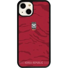 iPhone 13 Case Hülle - Silikon schwarz Südkorea 2026 personalisierbares Fussballtrikot