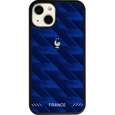 iPhone 13 Case Hülle - Silikon schwarz Frankreich 2026 personalisierbares Fussballtrikot