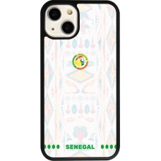 iPhone 13 Case Hülle - Silikon schwarz Senegal 2026 personalisierbares Fussballtrikot