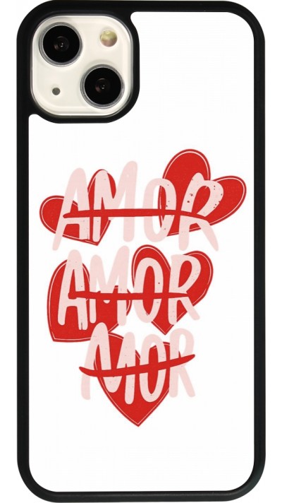 iPhone 13 Case Hülle - Silikon schwarz Saint Valentines Day 26 Amor