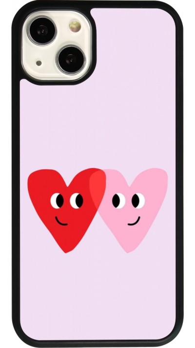 iPhone 13 Case Hülle - Silikon schwarz Saint Valentines Day 26 Heart
