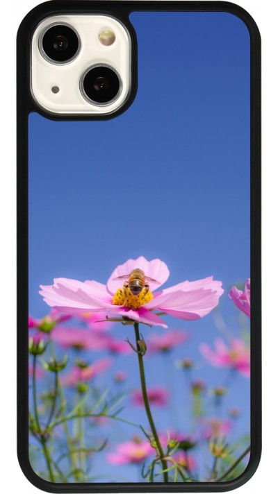 iPhone 13 Case Hülle - Silikon schwarz Bee on a flower 2026
