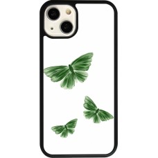 iPhone 13 Case Hülle - Silikon schwarz Butterflies Spring 2026