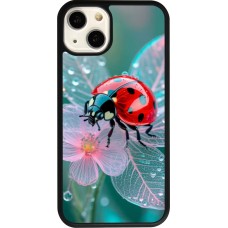 iPhone 13 Case Hülle - Silikon schwarz Ladybird in bloom Spring 2026