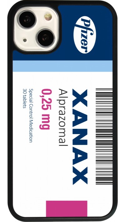 iPhone 13 Case Hülle - Silikon schwarz Xanax Alprazolam 2025