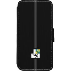 iPhone 13 Case Hülle - Wallet schwarz Kanton GR schwarz